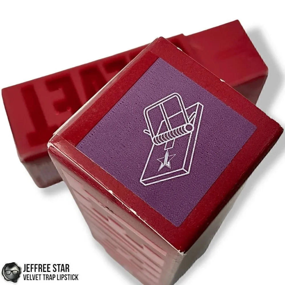 JEFFREE STAR COSMETICS VELVET TRAP LIPSTICK IN MOUSETRAP STUNNING GREY MAUVE NEW